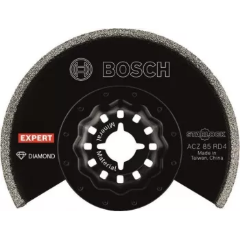 Bosch 2608902057 diamantni večnamenski segmentni list žage ACZ 85 RD4, 85 mm, Starlock, za odstranjevanje fugirne mase in malte