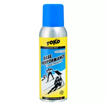 TOKO Base Performance tekoči parafin modro smučarsko vosk 125 ml - hladne razmere
