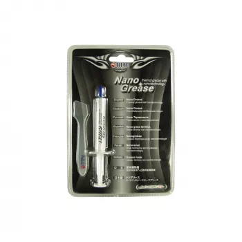 Titan Nano Grease toplotna pasta 3g, 4,5 W/mK, neprevodna, aplikator z brizgo, TTG-G30030