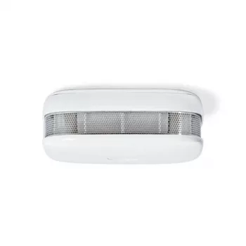 Nedis SmartLife Wi-Fi javljalnik dima WIFIDS21WT3 - 3 kosi, fotoelektrični, 85 dB sirena, pametna obvestila, certificiran EN 14604, bel