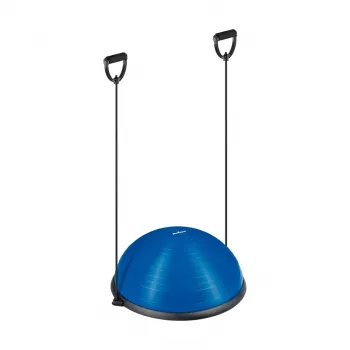 REBEL ACTIVE ravnotežni trener Half Ball 58 cm s črpalko – črno-modra