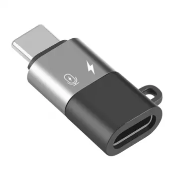 Puluz 8-Pin na USB-C OTG adapter (črn)