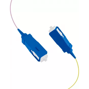 EFB Elektronik optični pigtail SC 9/125 OS2 komplet 12 barv 2m - komplet enorodovnih kablov/adapterjev