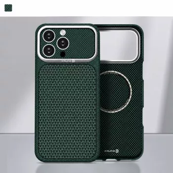 Evelatus Apple iPhone 17 Pro Max Carbon Premium Edition MagSafe ovitek zelen