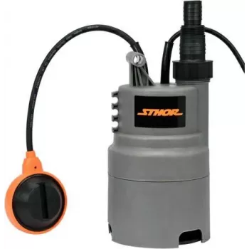 STHOR črpalka za umazano vodo 400W 79781 - potopna črpalka, 7500 L/h, višina črpanja 5m, plovno stikalo, 10m kabel