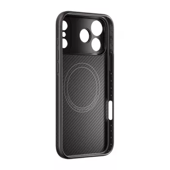 Freewell Sherpa Series ovitek za iPhone 17 Pro z 17mm navojnim držalom objektiva - črn