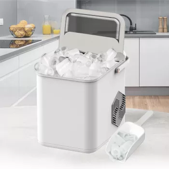 Maestro MR-821 pripravljalnik ledu 10-12 kg/24h, 2,2L posoda, Bullet Ice, elektronsko upravljanje, prozoren pokrov