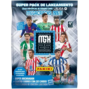 Panini La Liga 2027 zbirateljske kartice Mega set