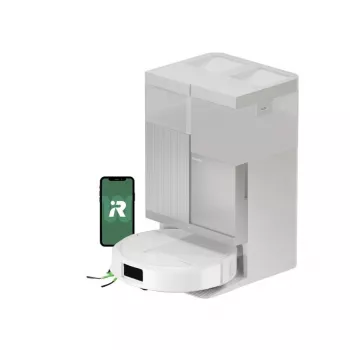 iRobot Roomba Plus 415 Combo robotski sesalnik bel + AutoWash Dock