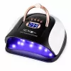 EXTRALINK Stay Beauty C4 UV LED svetilka za nohte 256 W za Hybridgele