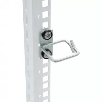 Triton RAX-D3-X44-X3 nosilec za upravljanje kablov, jeklo, črn, 40x40mm