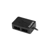Zalman ZM-4PALC ARGB krmilnik - 4-portni Addressable RGB hub z magnetno pritrditvijo
