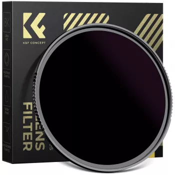 KF Concept ND100000 sončni filter 62mm, 16,6 stopnje, OD 5.0, AGC optično steklo, nano prevleka, aluminijast okvir