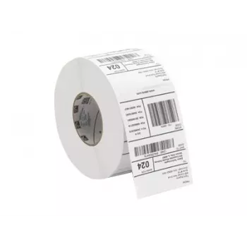 Zebra Silverline Slim II - poliester -, EPC, 865-868 MHz, 128-Bit - bela - 100 x 13 mm, 100 nalepk (1 zvitek)