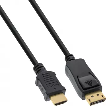 Kindermann 5809000602 - 2 m - DisplayPort - HDMI tip A (standard) - vtič - vtič - zlata