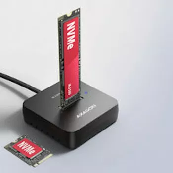AXAGON ADSA-M2C11L priklopna postaja za M.2 NVMe SSD, USB-C 10Gbps
