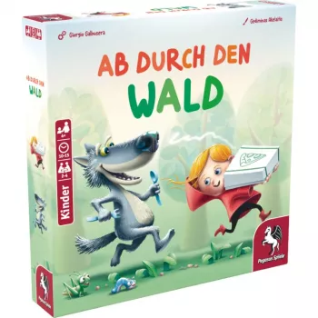 PEGASUS Ab durch den Wald - gozdna pustolovska igra s kartami za 2-4 igralce, od 8 let