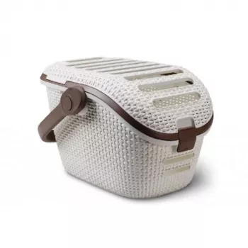 CURVER transportna škatla za hišne ljubljenčke 51x38x33 cm krem