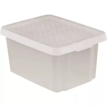 CURVER Essentials 16L prozorna škatla za shranjevanje s pokrovom, 30x39x21 cm
