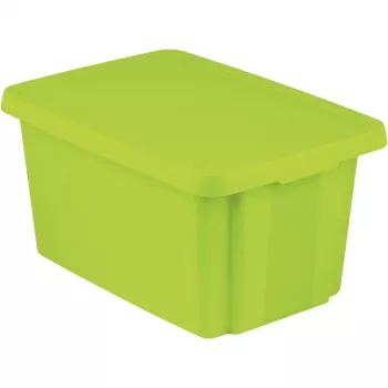 Curver Essentials 45L škatla za shranjevanje s pokrovom, zelena, 40x57x30cm