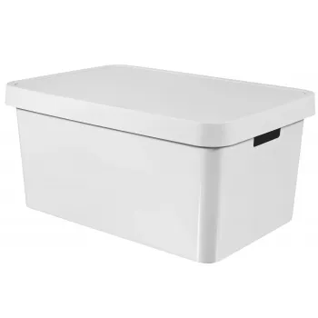 CURVER Infinity Recycled 45L škatla za shranjevanje 56x39x27cm bela