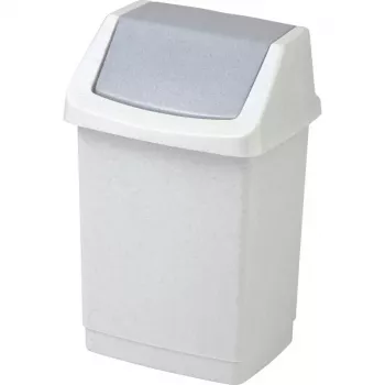 CURVER Click-it 50L pedala za smeti, siva, 38,5 x 33,5 x 63,5 cm