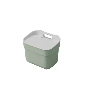Curver Ready To Collect 5L posoda za odpadke zelena/svetlo siva