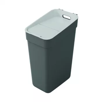 CURVER Ready To Collect 30L posoda za recikliranje temno siva/svetlo siva