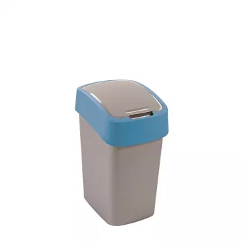 CURVER Deco Flip Bin 25L smetnjak srebrn/moder