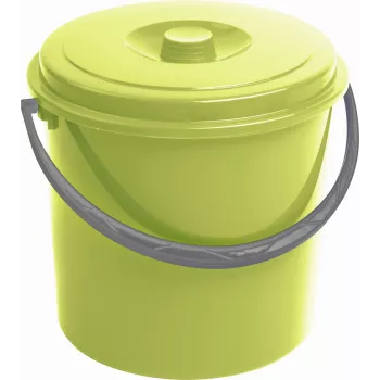 CURVER Smart Fresh vedro z nepredušnim pokrovom 12L zeleno