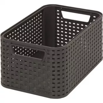 Curver Style S škatla za shranjevanje 28,5 x 19,4 x 13 cm temno siva