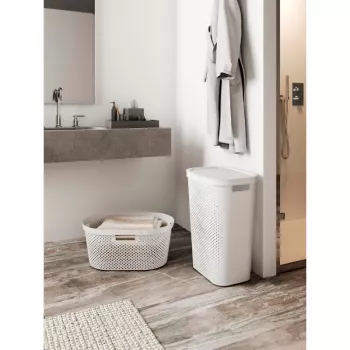 CURVER Infinity Recycled 60L škatla za shranjevanje 44x35x60cm temno siva