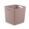 CURVER košara Jute kvadratna 17L 28x28x27cm roza