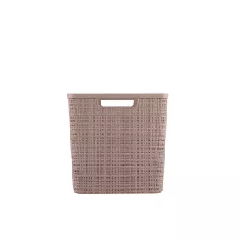 CURVER košara Jute kvadratna 17L 28x28x27cm roza