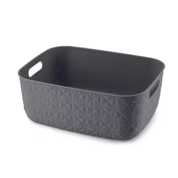 CURVER Softex košara M 12,5L temno siva 37,9x29,2x14,3cm