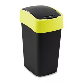 CURVER Flip Bin 25L smetnjak črno-rumen