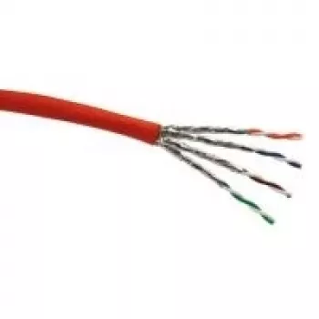 Schwaiger Cat.7 S/FTP kabel za grobo inštalacijo, 25 m, oranžen (NWKU7025051)