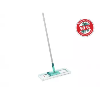 LEIFHEIT Profi XL Micro Duo brisalo za tla z jeklenim ročajem, 42 cm