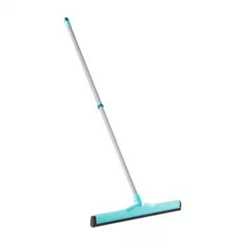 LEIFHEIT Classic Aqua Collect brisalo za tla s teleskopskim ročajem, 45 cm, zeleno-belo