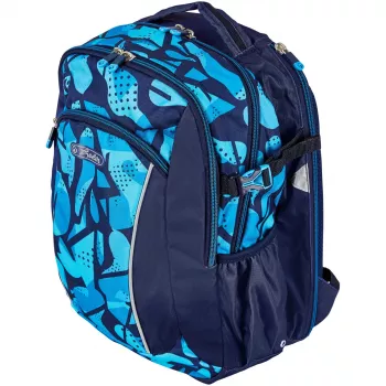 Herlitz Ultimate šolski nahrbtnik 24L 50043057, Camo Blue