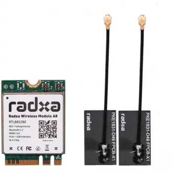 Radxa Wireless Module A8, M.2 Wi-Fi 6 in Bluetooth 5.2 (RA007-A8)