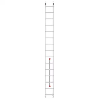HAILO S80 ProfiStep duo kombinirane lestve, aluminij, 2x15 prečk, največja obremenitev 150 kg