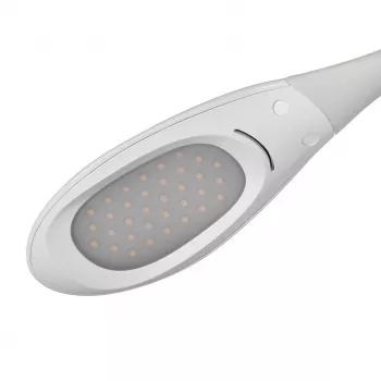 Activejet AJE-RAINBOW 2 LED namizna svetilka z RGB podstavkom, gibljivim krakom, zatemnitvijo, upravljanjem na dotik, 7W glavna luč, 350lm, 2800K-6500K, črna