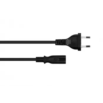 Kabelmeister napajalni kabel Euro tipa C na vtičnico C7/Euro 8, 10m, črn, 0.75mm²