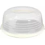 CURVER okrogla škatla za prenos torte Ø34,7x15,6 cm krem