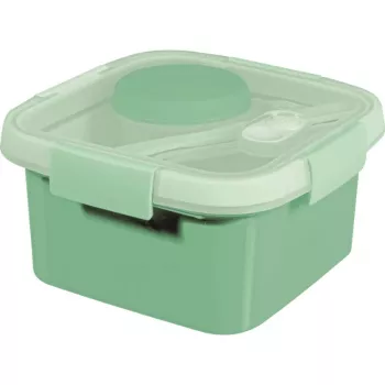 CURVER Lunch Kit Square 1,1L Smart To Go Mix posoda za shranjevanje živil