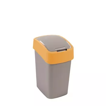 Curver Flip Bin posoda za odpadke 25L, srebrna/rumena