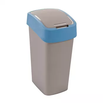 CURVER Flip Bin 45L smetnjak srebrn/moder