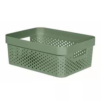 CURVER Infinity Recycled škatla 11L 36x27x14cm zelena