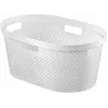 CURVER Infinity Recycled košara za perilo 40L 59x39x27cm bela